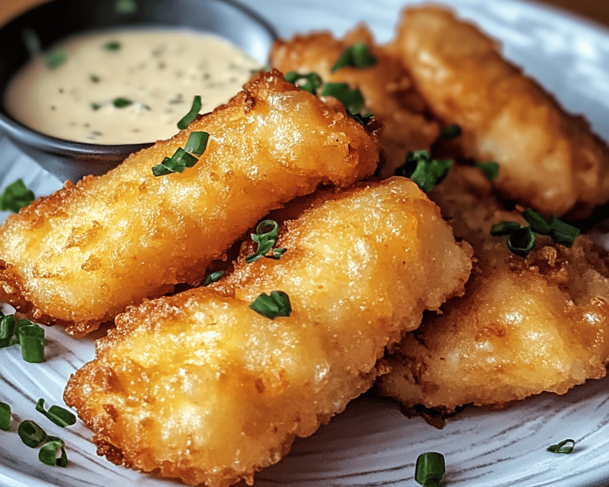 Crispy Beer Battered Fish – Yummy Bric