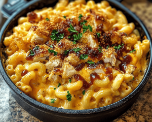 Ultimate BBQ Chicken Mac & Cheese – Yummy Bric