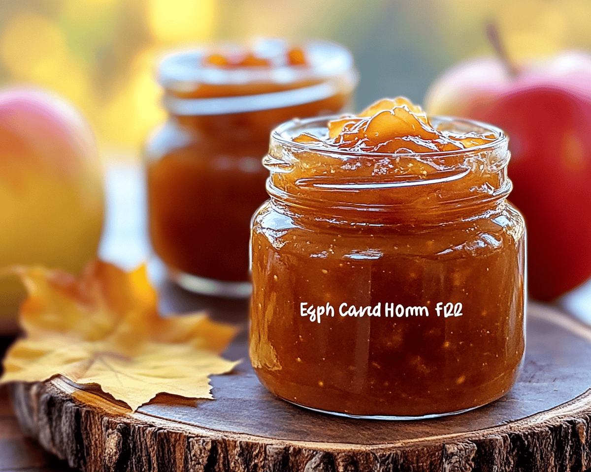 Easy Fall Caramel Apple Jam | Perfect Homemade Treat – Yummy Bric