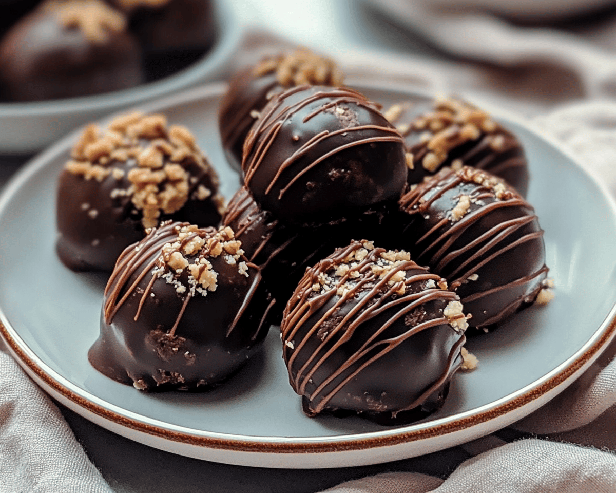Irresistible Chocolate Ricotta Fudgy Truffles – Yummy Bric