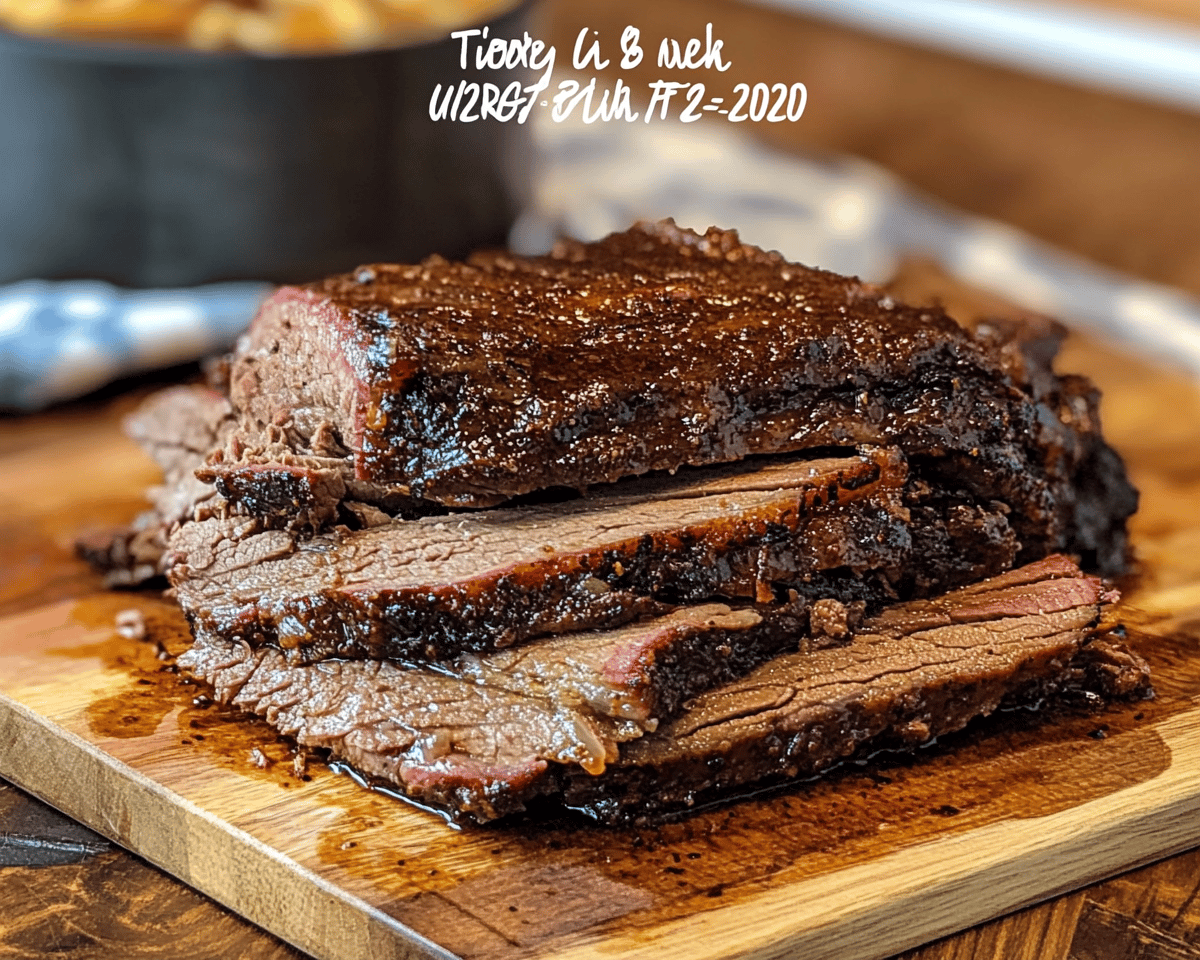 Tender Slow Cooker Beef Brisket Recipe – Yummy Bric