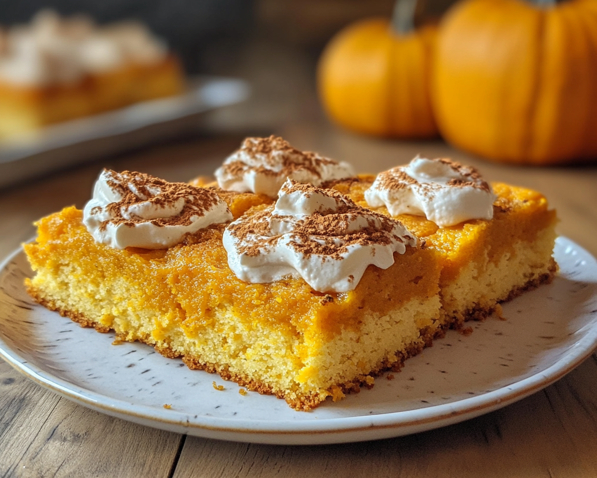 Pumpkin Sheet Cake – Yummy Bric