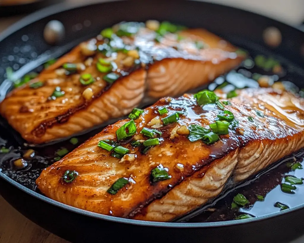 One-Pan Honey Soy Salmon with Crispy Edges
