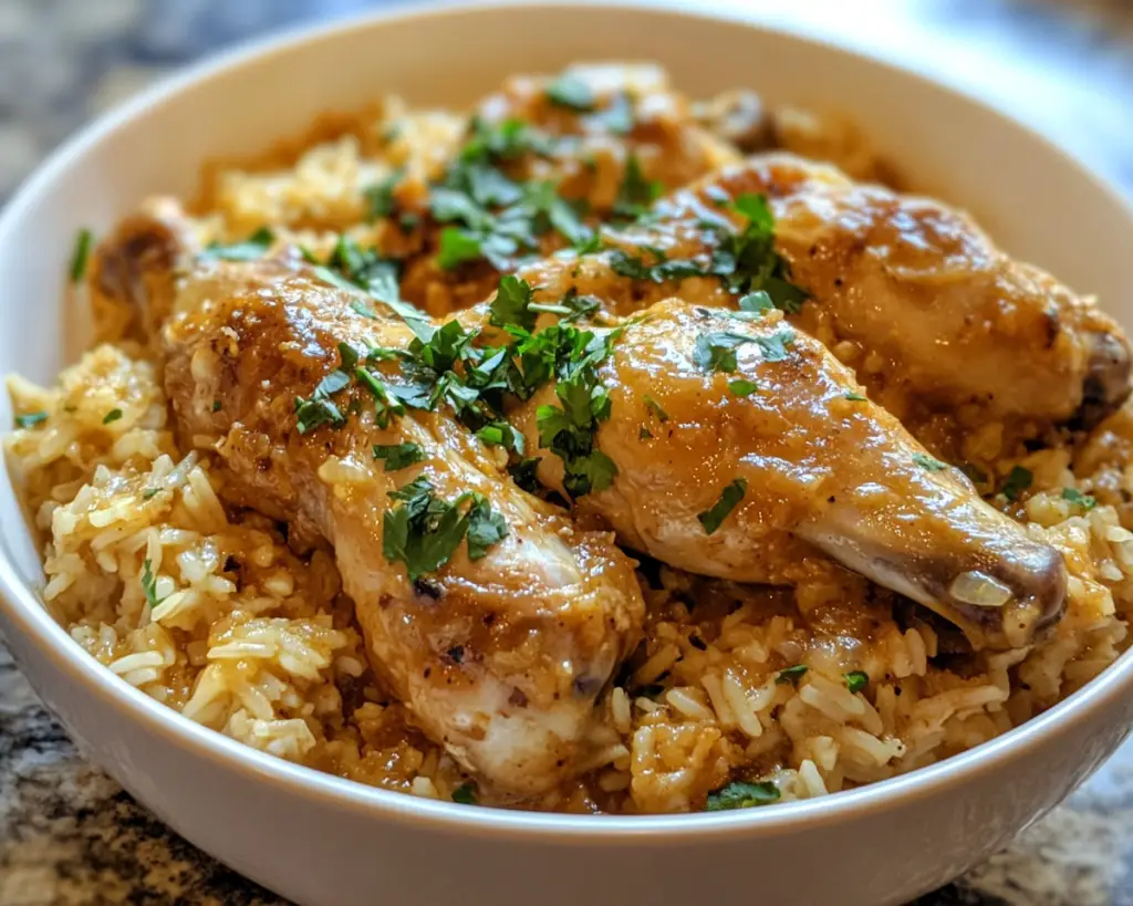 Best Smothered Chicken and Rice Recipe