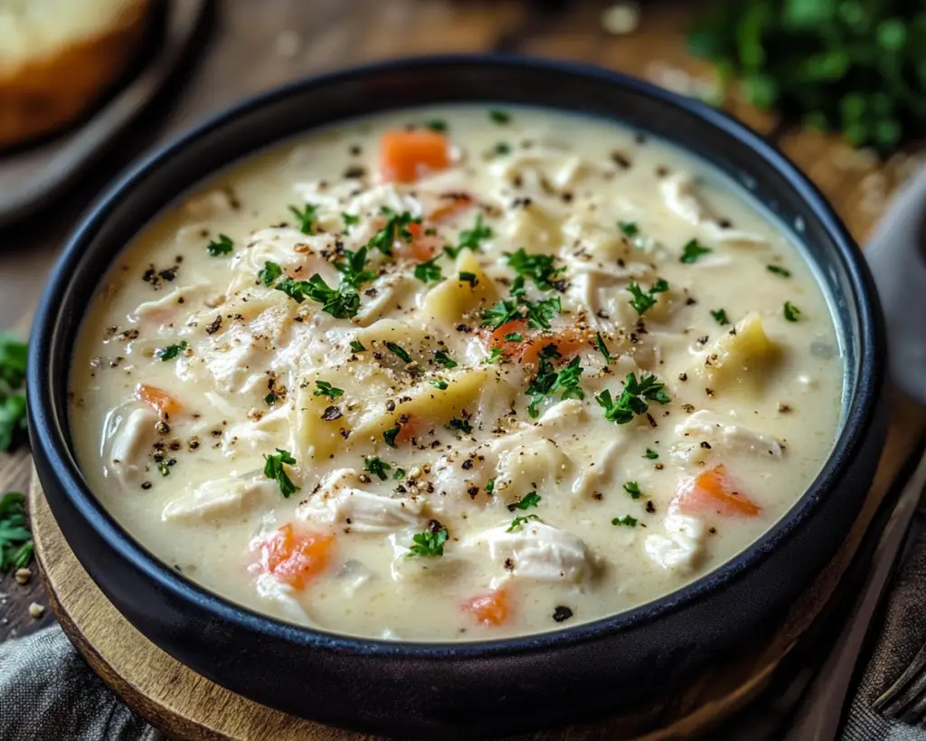 Creamy White Chicken Lasagna Soup – Easy One Pot Comfort Recipe