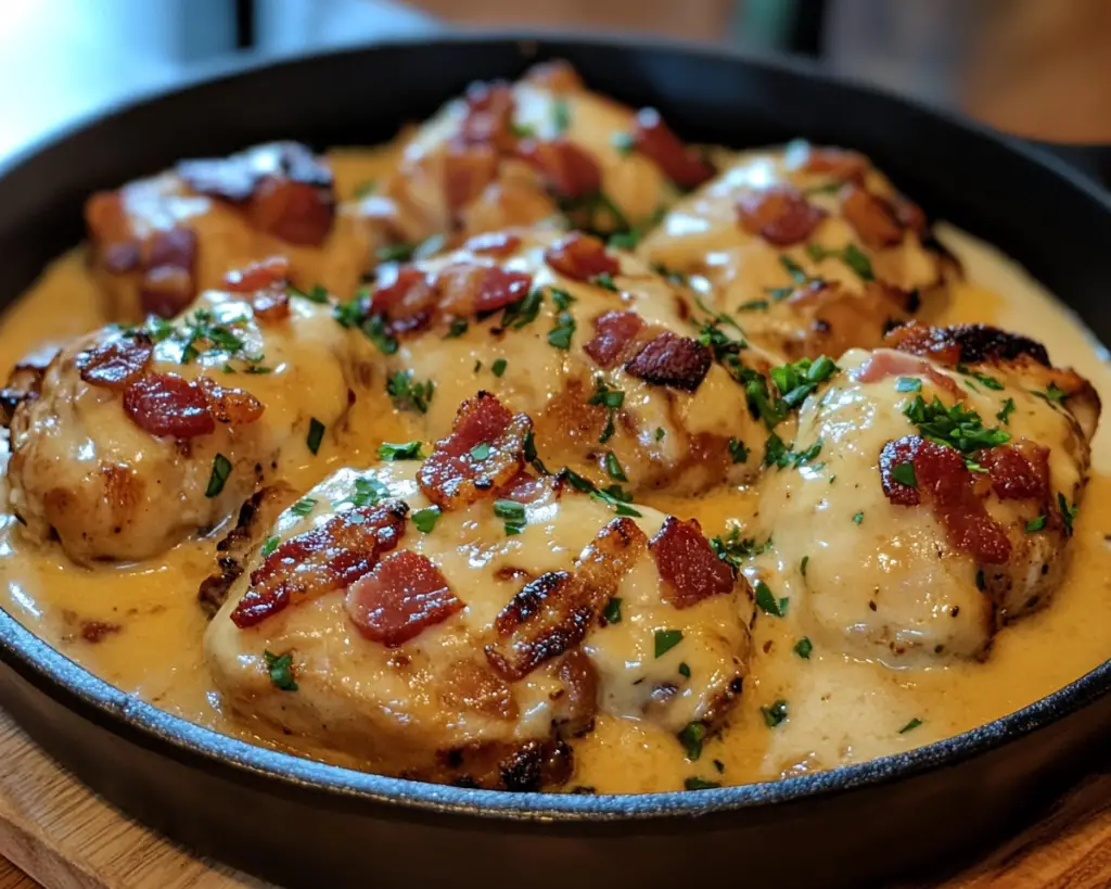 Cheesy Bacon Alice Springs Chicken Recipe – Easy Smothered Dinner