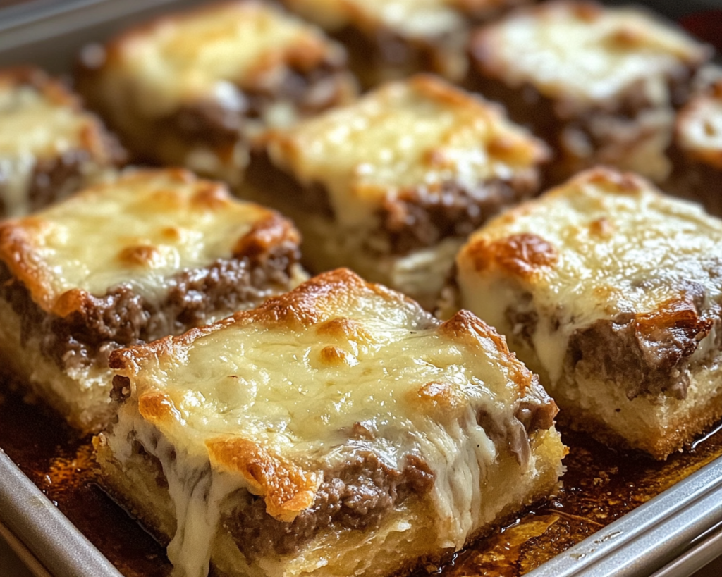 French Dip Squares Easy Recipe – Best Party Appetizer for a Crowd