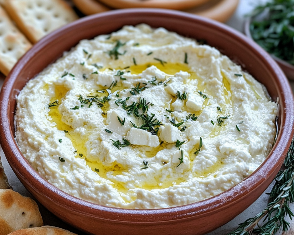 Creamy Whipped Feta Honey Dip – Best Easy Party Appetizer