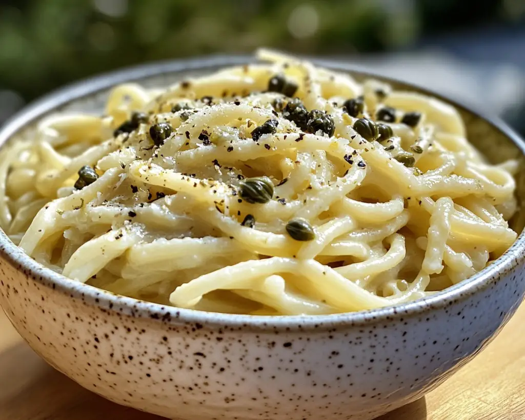 Lemon Caper Sauce Recipe: Easy Homemade Zesty Pasta Topping