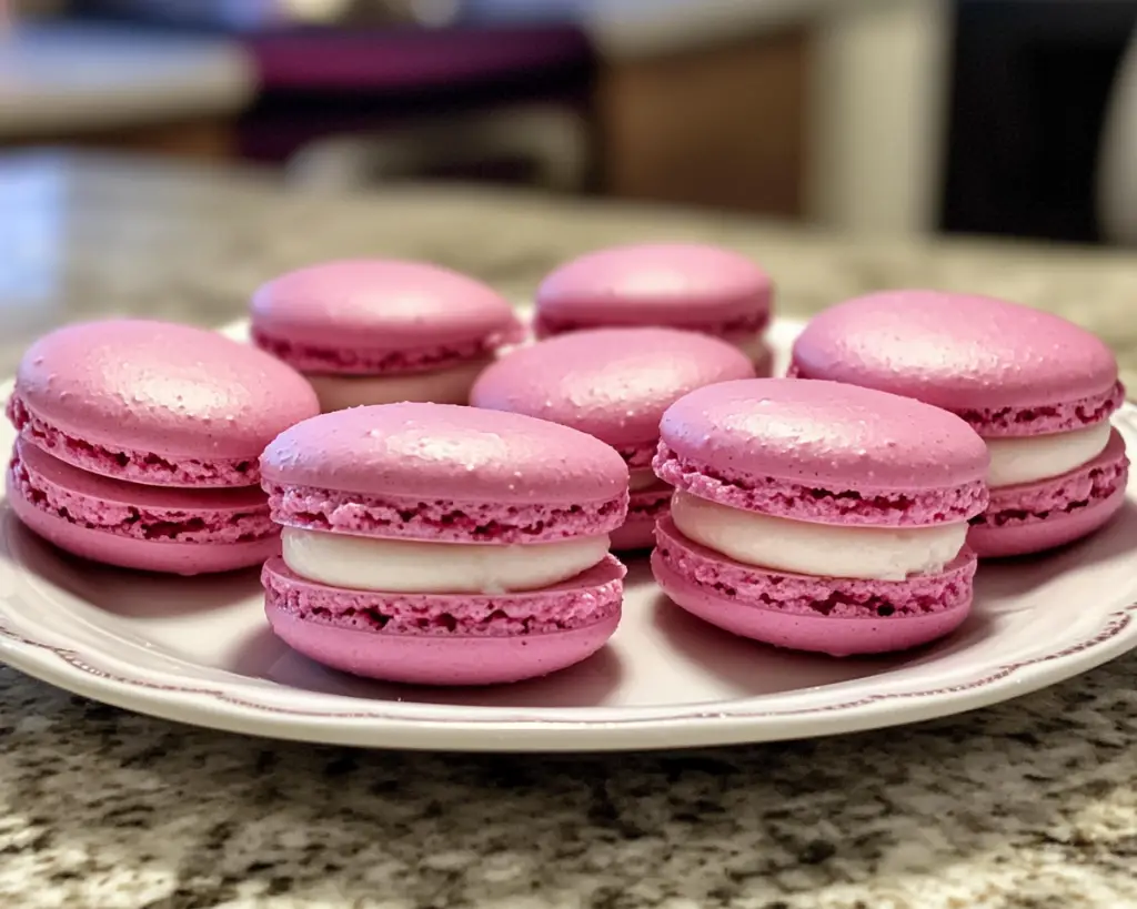 Pink Velvet Macarons Recipe Easy Valentine’s Day Treat