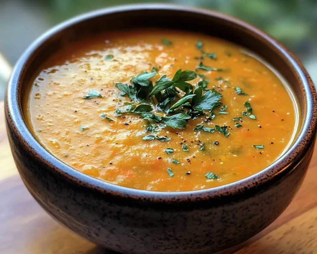 Winter soup (e.g., veggie or creamy seasonal soups)