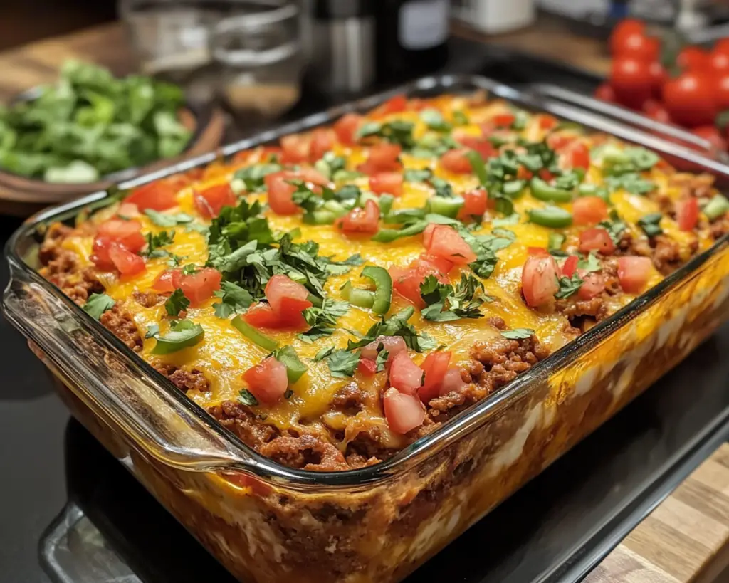 Easy Walking Taco Casserole Recipe – Best Family Dinner Idea
