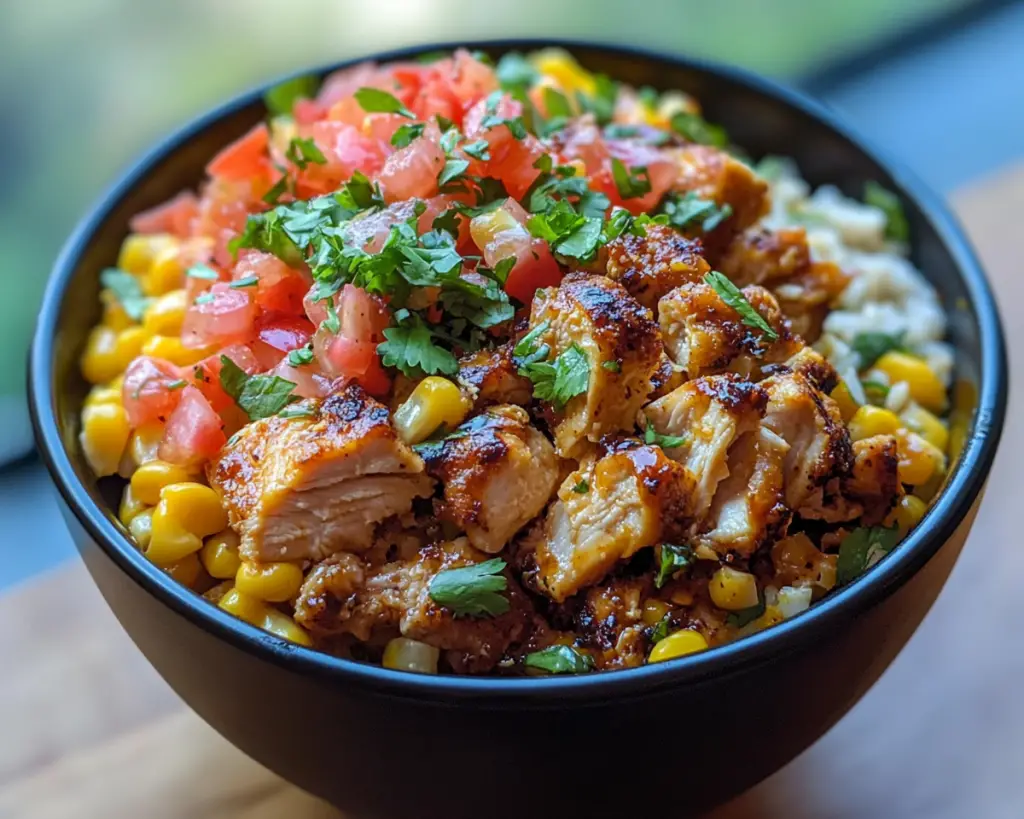 Tasty Street Corn Chicken Bowl