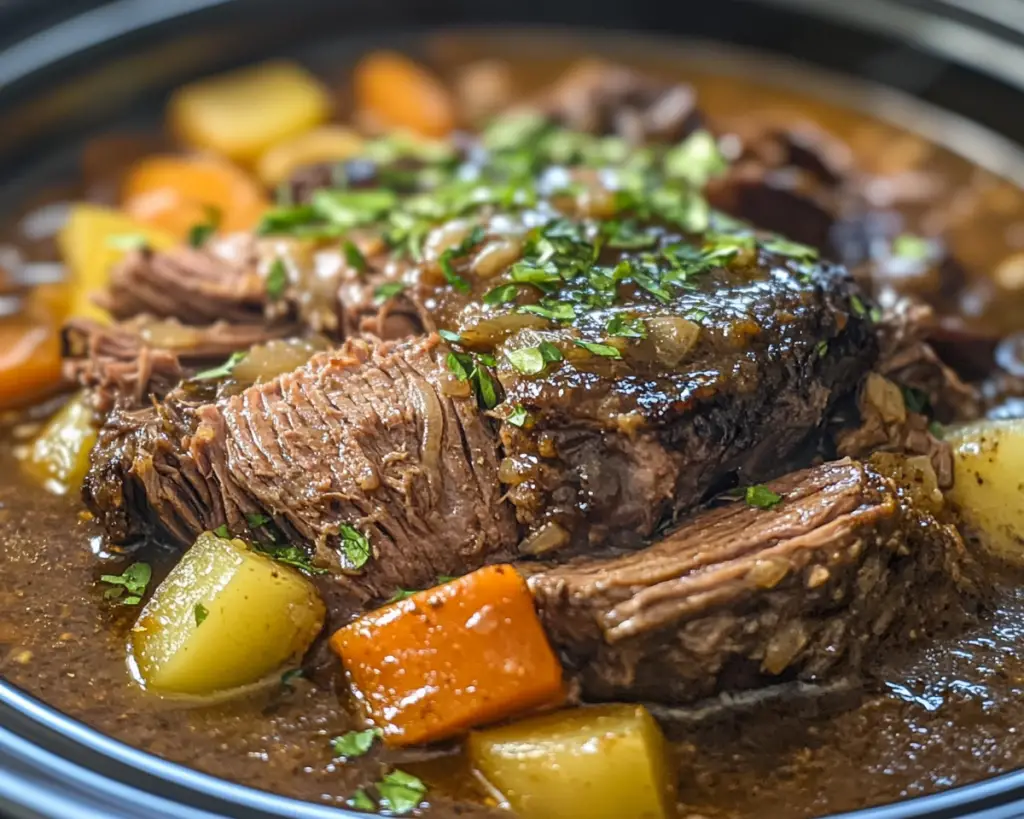 Crockpot Mississippi Pot Roast Recipe – Easy, Tender Dinner Idea