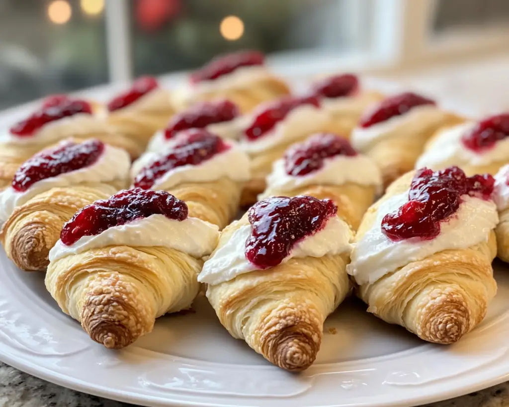Cranberry Cream Cheese Crescent Bites – Easy 5-Ingredient Holiday Treat