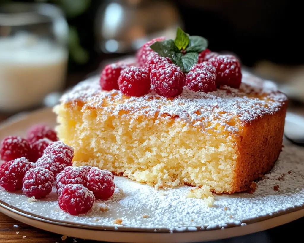 Classic Yogurt Cake Light Soft and Foolproof