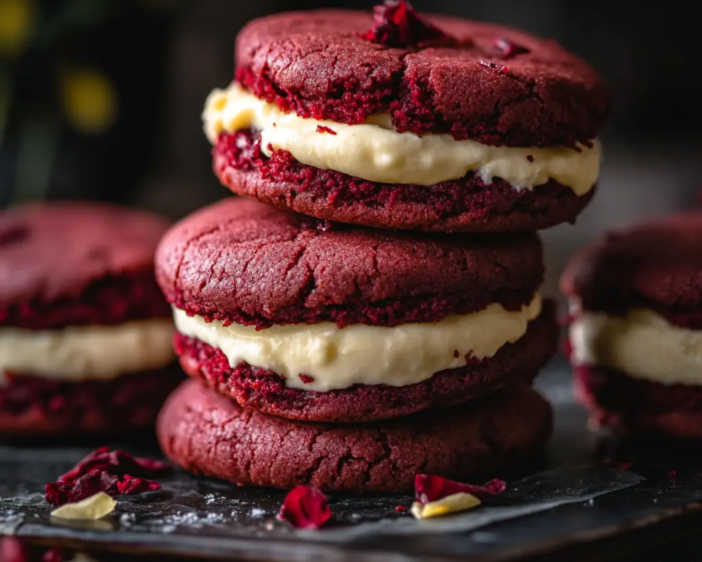 Cheesecake Stuffed Red Velvet Cookies – Easy Creamy Surprise Recipe