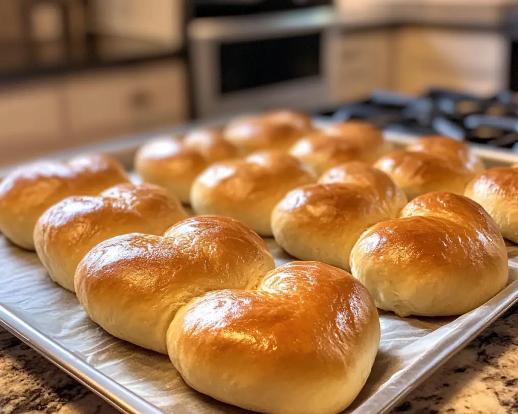 Heart Shaped Sourdough Rolls Recipe Easy Valentine’s Day Bread