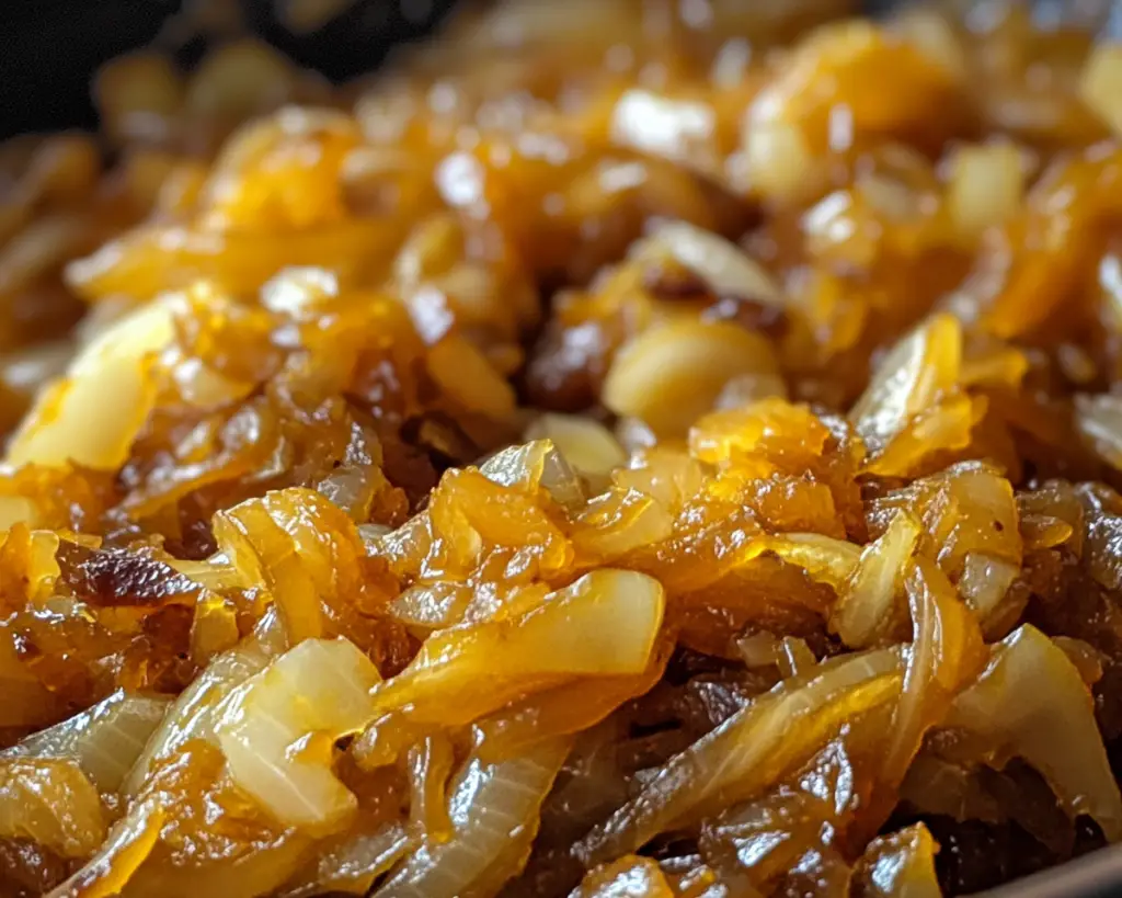 Slow Cooker Caramelized Onions Foolproof