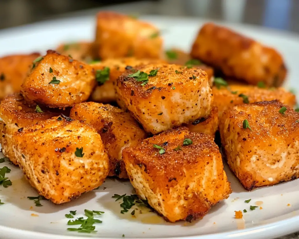 Healthy Air Fryer Salmon Bites Recipe – Quick & Easy Meals