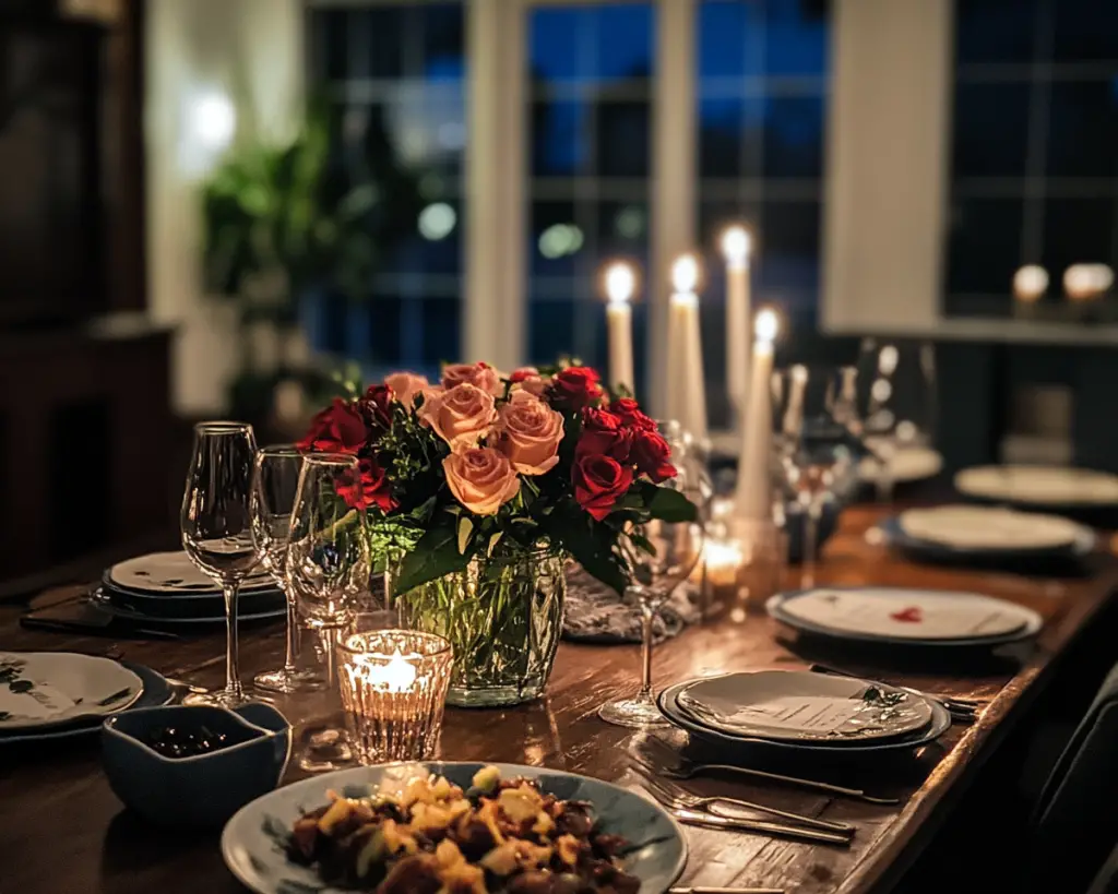 Elegant Galentine’s Dinner Table Ideas