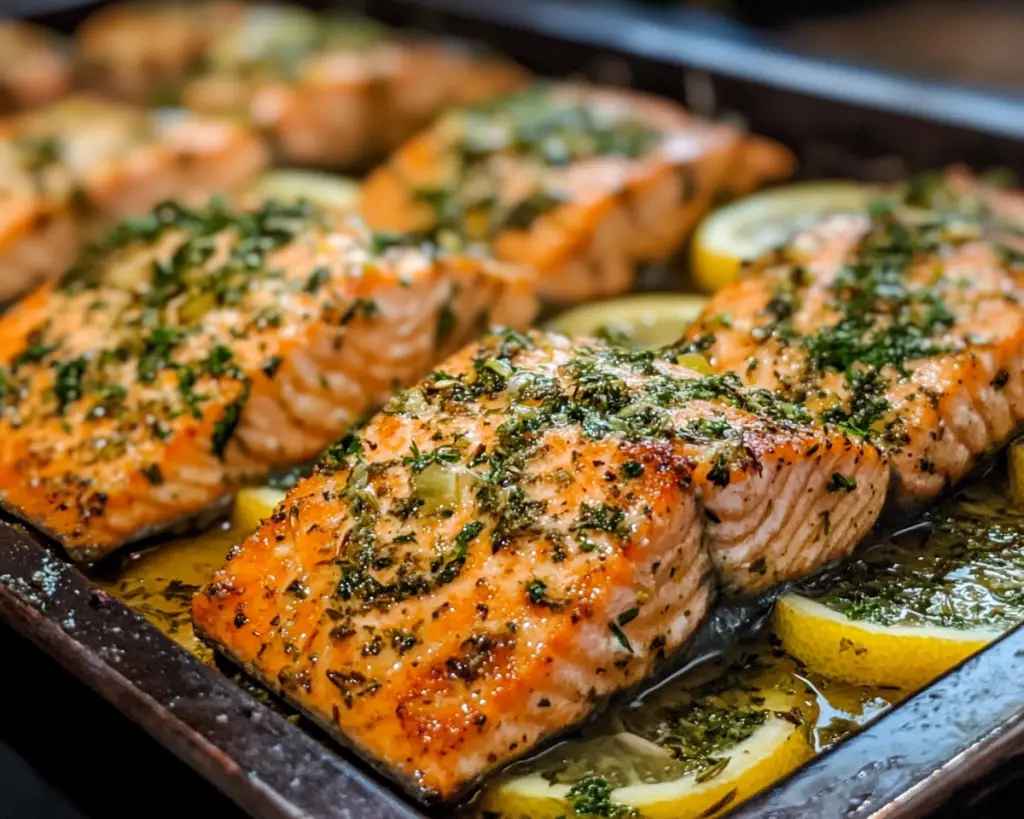 Baked Lemon Herb Salmon Everyone Is Loving This February