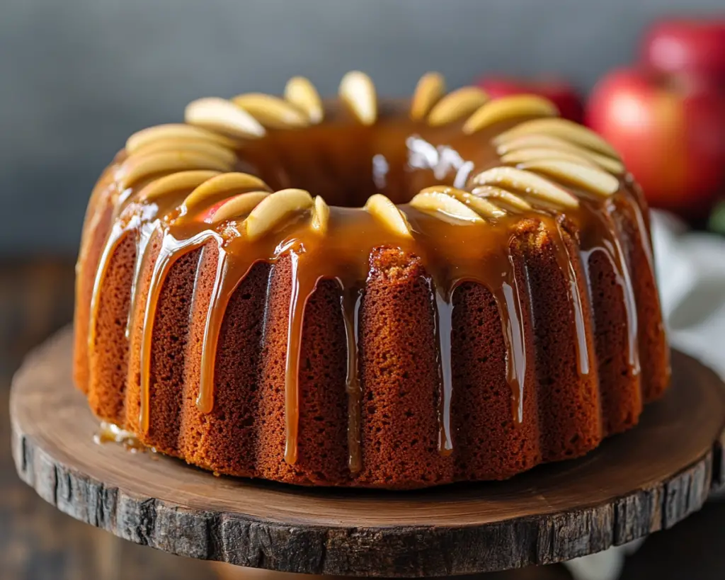 Apple Dapple Cake Recipe – Perfectly Moist with Caramel Glaze