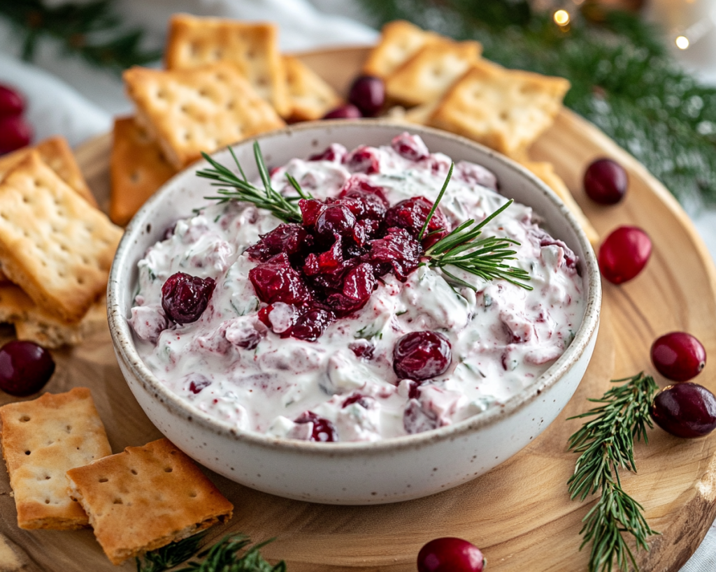 Cranberry and Cream Cheese Dip Recipe – Easy Festive Appetizer