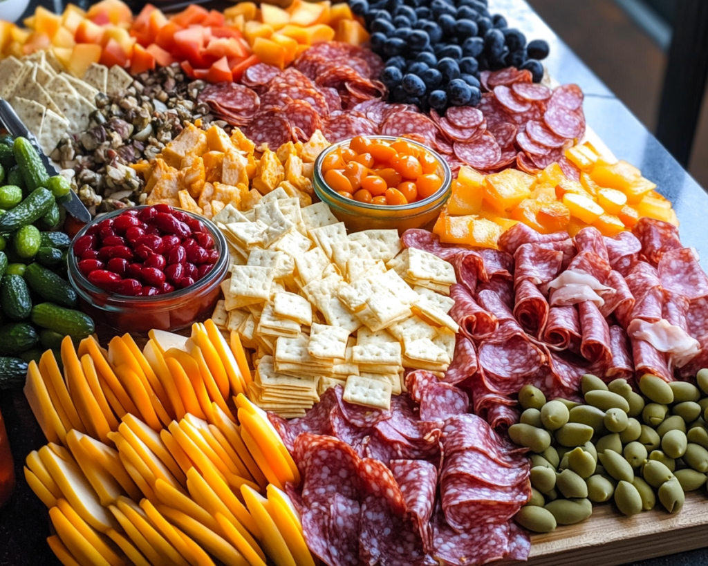 Super Bowl Party Appetizer Board Crowd-Pleasing