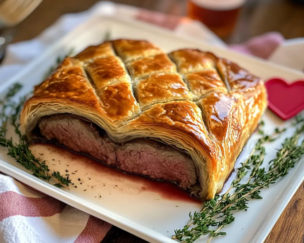 Heart Shaped Beef Wellington Recipe : Easy Valentine’s Dinner for Two