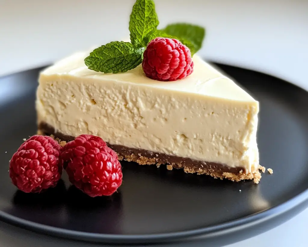 Creamy Vanilla Bean White Chocolate Mousse Cheesecake – Easy No Bake Dessert