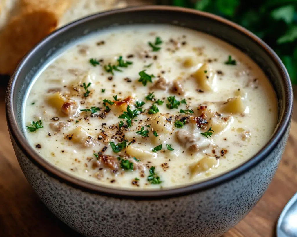 Creamy Alfredo Lasagna Soup Recipe – Easy One Pot Comfort