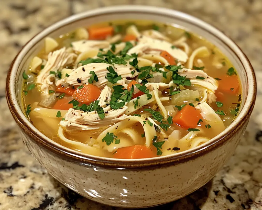 Keto Chicken Noodle Soup Recipe – Easy Low Carb Comfort Food