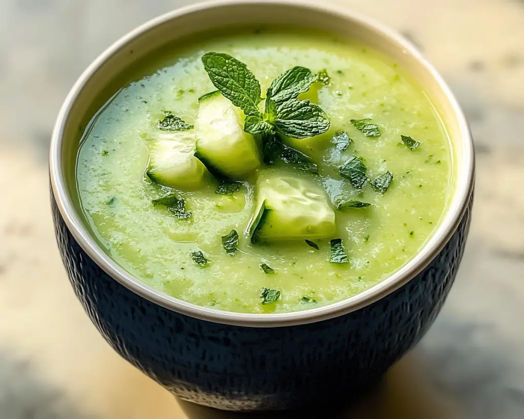 Chill Out with this Refreshing Cucumber Soup