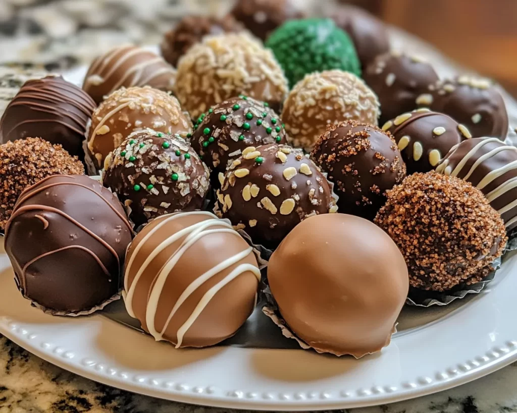 St Patrick’s Day Irish Cream Truffles