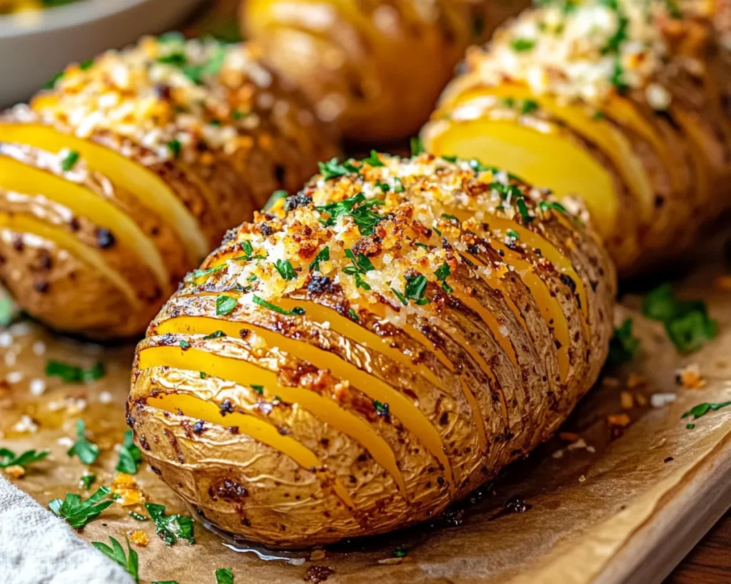 These Crispy Hasselback Potatoes Are Pure Perfection!