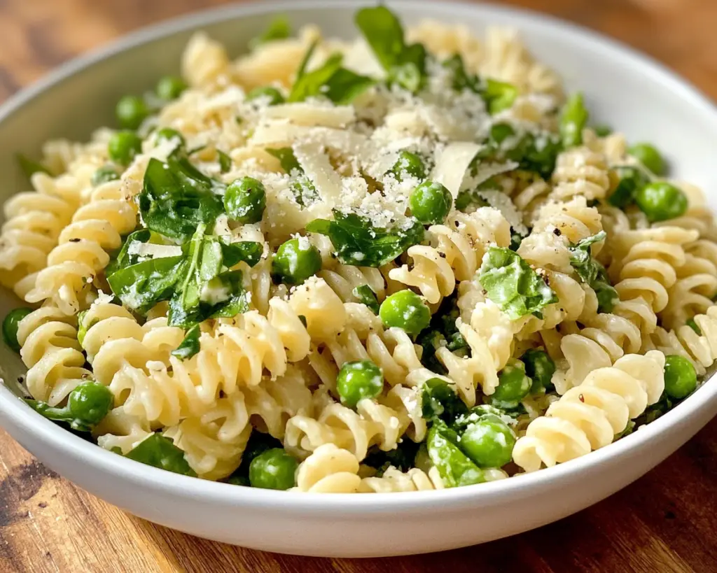 Pasta Salad with Peas and Parmesan