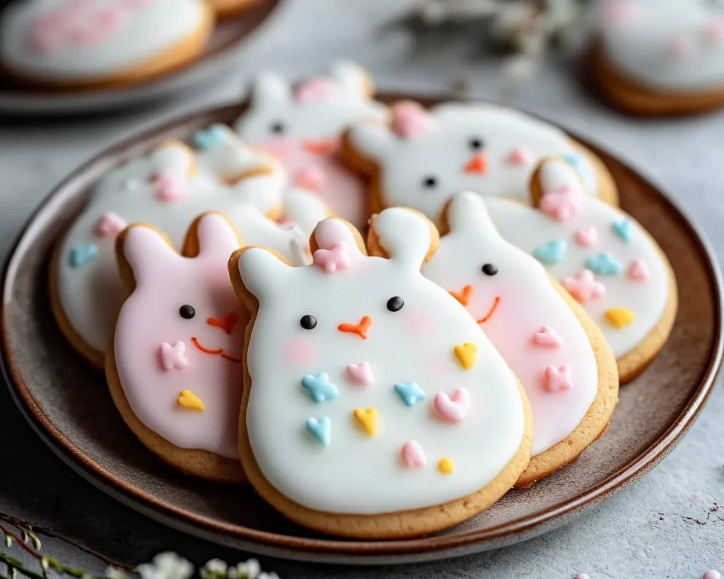 Easter Bunny Sugar Cookies