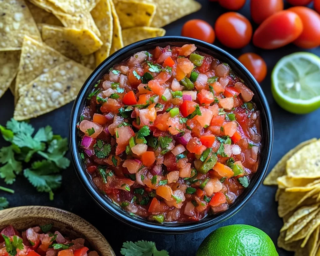 Quick & Easy Homemade Salsa in 10 Minutes!