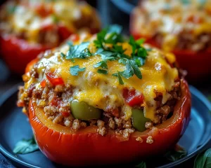 Easy Stuffed Pepper Casserole Recipe