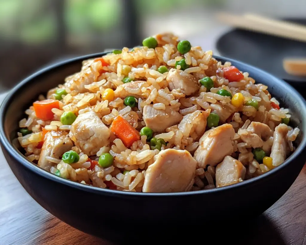 Quick Chicken Fried Rice