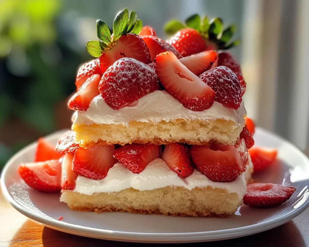 Mother’s Day Strawberry Shortcake Dessert