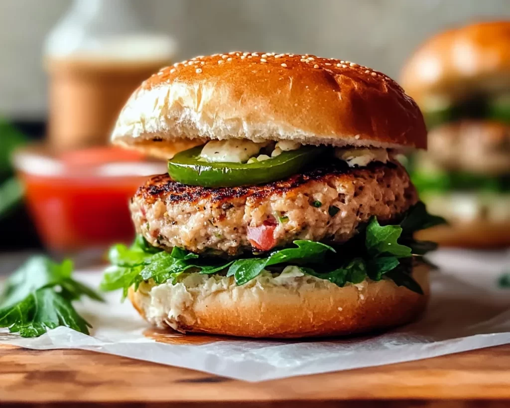 I'M Obsessed With These Grilled Turkey Jalapeño Burgers!