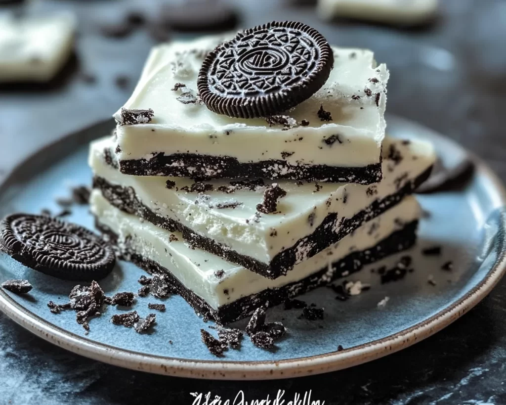 Irresistible Mint Oreo White Bark Recipe