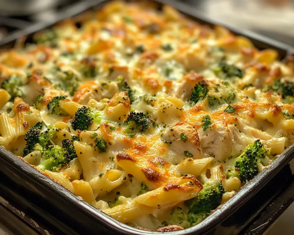 Chicken and Broccoli Pasta Bake