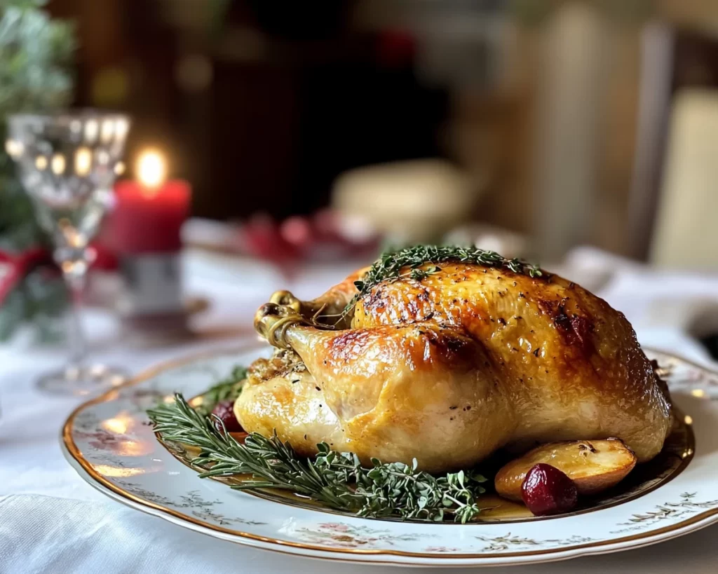 Mother’s Day Roasted Chicken with Herbs