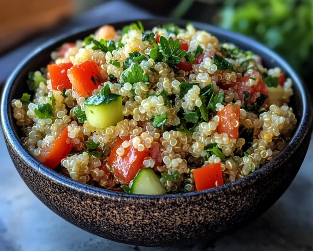 Lemon Vinegarette Dressing for Quinoa Salad (Healthy Lunch)