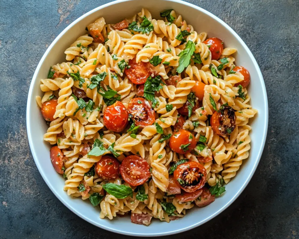 Pasta Salad with Roasted Tomatoes