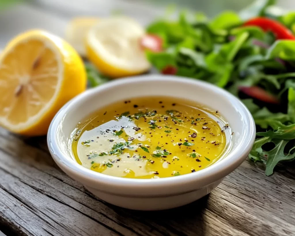 Lemon Vinegarette Dressing for Spring Salads (Fresh + Light)