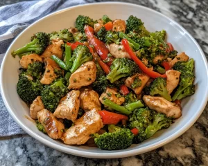 Healthy Easy Chicken Stir Fry with Broccoli (No Takeout)
